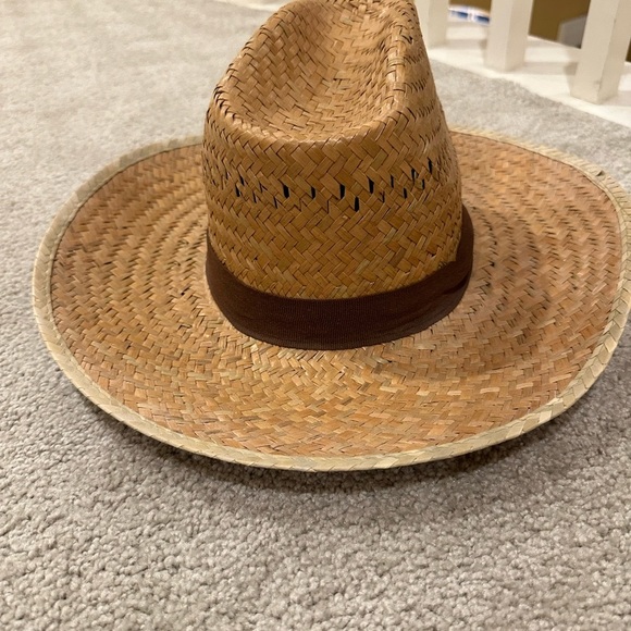 Woven Hat with Black Band - Picture 3 of 8